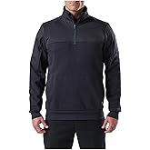 5.11 Tactical Men's Water-Repellent Job Shirt 2.0, Quarter Zip Long Sleeve, Style 72537