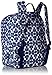 Vera Bradley Women's Lighten Up Grand Backpack, Cobalt Tile, One Size