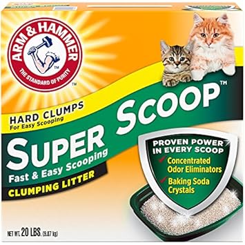 arm and hammer super scoop cat litter