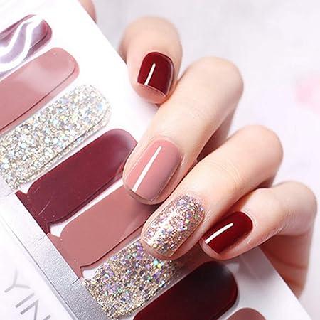 Amazon Ziv Nat 貼るだけマニキュア 可愛い ネイルシール ネイルステッカー ネイルラップ ネイルアクセサリー レディースプレゼント ギフト Ziv Nat シール ステッカー 通販