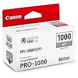 CanonInk Lucia PRO PFI-1000 Gray Individual Ink Tank