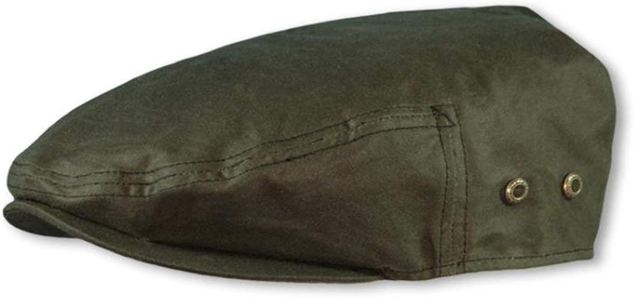 stetson adin waxed flat cap
