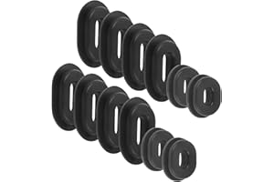 FLYPIG 2 Set Motorcycle Rubber Grommet Body Side Cover Fairing Goldwing Bolt for Honda CG125 CT125 CB100 CB125 CB125S CB200T 