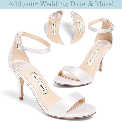 satin flats bridal