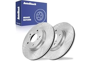 AUTO SHACK AutoShack 11.09" (281.8 mm) Front Vented Brake Rotors Replacement for 2006-2024 Honda Civic 1998-2017 Honda Accord 2014-2015 Acura ILX 2008-2011 Acura CSX 2-PC Set