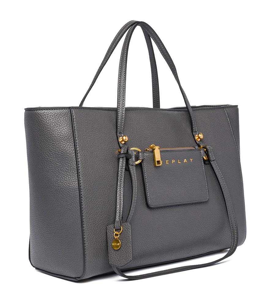 REPLAY Women's FW3018.000.A0421, 34 Grey Black, 6