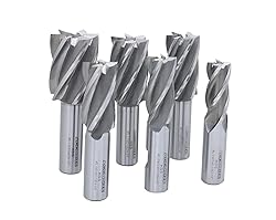 Accusize Industrial Tools 6 Pc Multi Flute