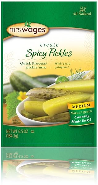 PRECISION FOODS MRS WAGES MEDIUM SPICY PICKLE MIX