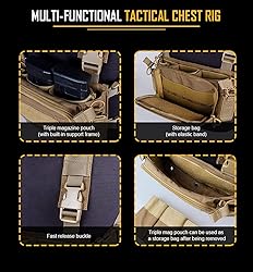 OAREA Camouflage Quick Release Tactical Vest