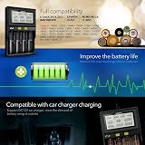 COSOOS 18650 Battery Charger MiBOXER 4-Bay with LCD Fast Charging view 7