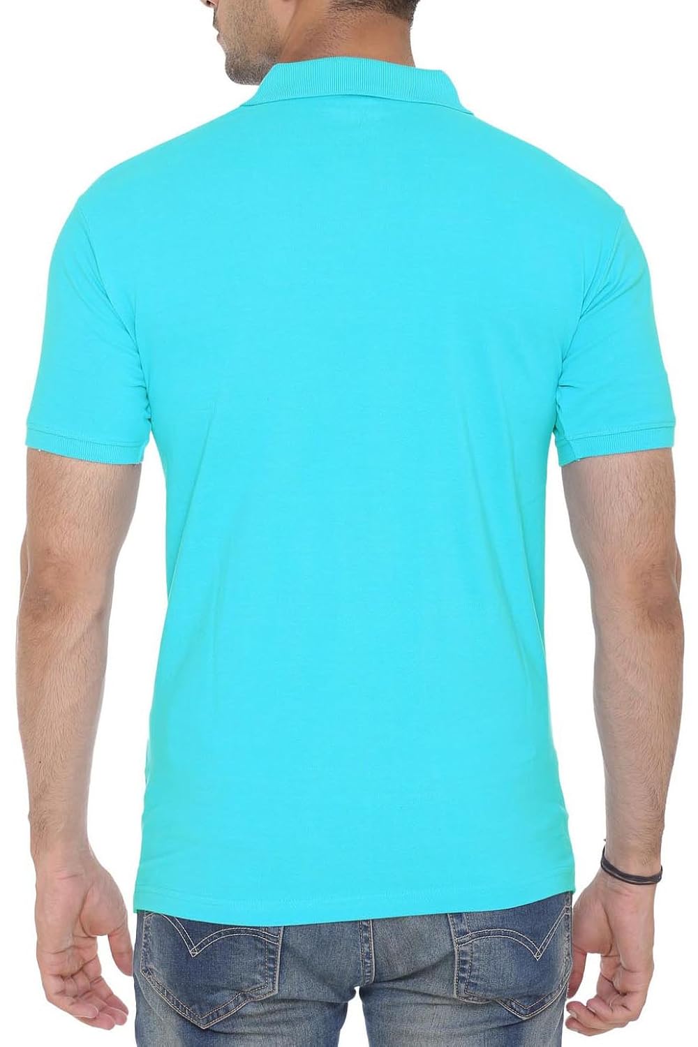 warm up - men's polyester polo t-shirt