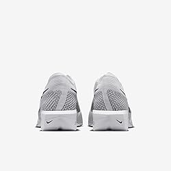 NIKE Men's Sneaker, White Dk Smoke Grey Particle