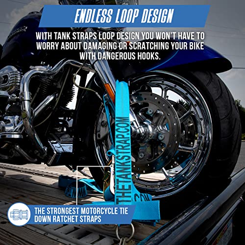 Tank Straps Motorcycle Tie Down Straps (2pk Grey) 10.000 lb bing