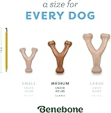 Benebone Wishbone Durable Duck Dog Chew Toy Medium USA Made view 5