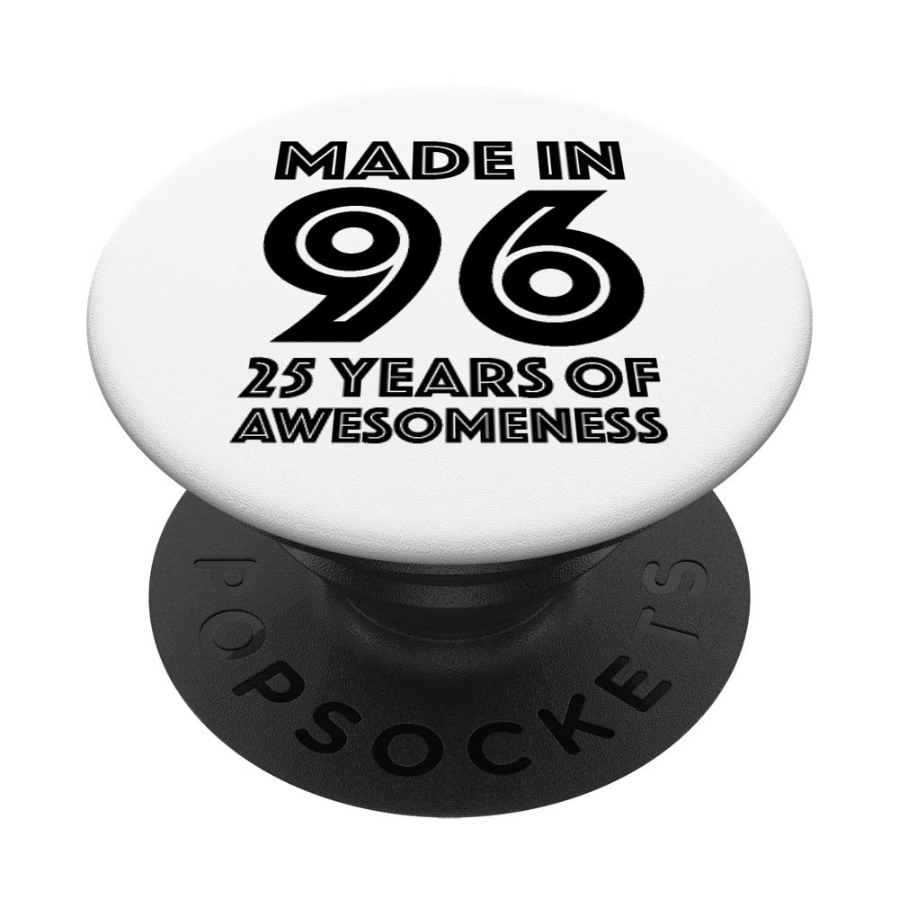 25th Birthday Gift for her Women 25 Year Old Daughter 1996 PopSockets Swappable PopGrip