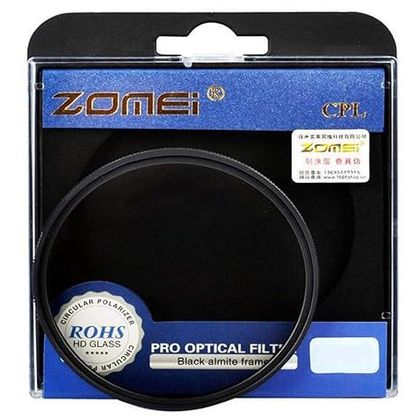 ZOMEI - Filtro polarizador Circular para cámara Canon Nikon DSLR ...