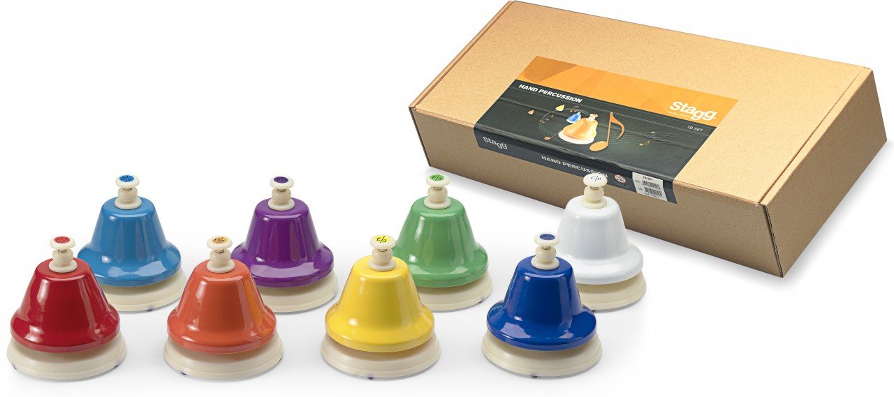 Stagg TB SET Coloured Desk Bells