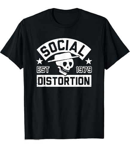 Amazon.com: Official Social Distortion Torn Logo T-Shirt