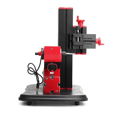 HTYJY DIY Woodworking Power Tool 100-240V Mini Lathe Milling Bench Board