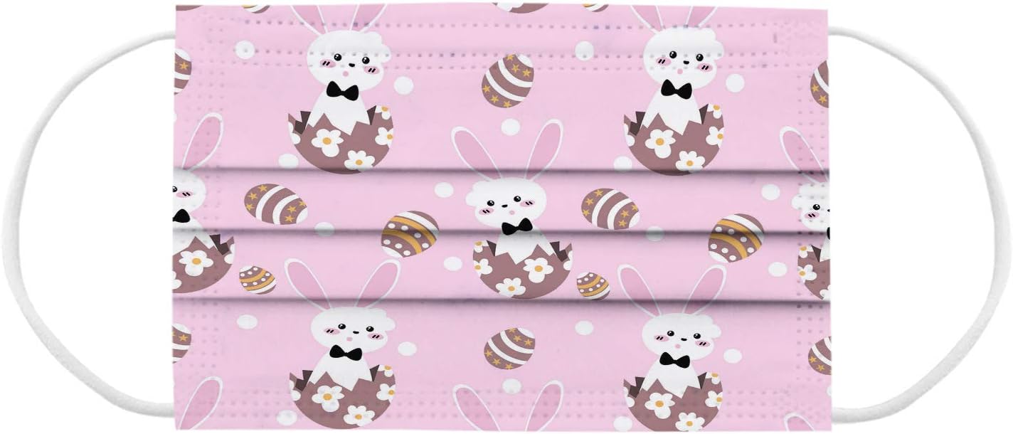 BUPMUM Cute Kids Disposable Face Masks, 3 Ply Protective Childrens Face Mask, 5 Patterns, 50Pcs/Box (Style 3) : Sports & Outdoors