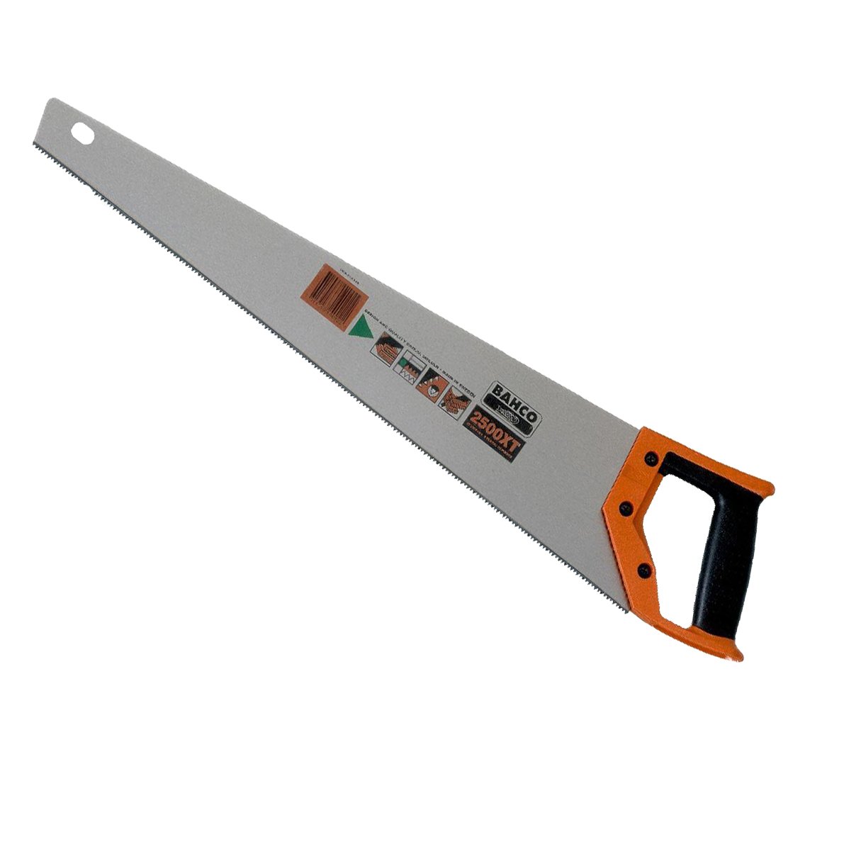 Bahco 2500-24-XT7-HP 7/8 TPI Handsaw for Medium to Thick Wood, Multi-Color