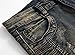 NITAGUT Men's Ripped Destroyed Distressed Slim Fit Jeans Biker Jeans Copper Grey US 32