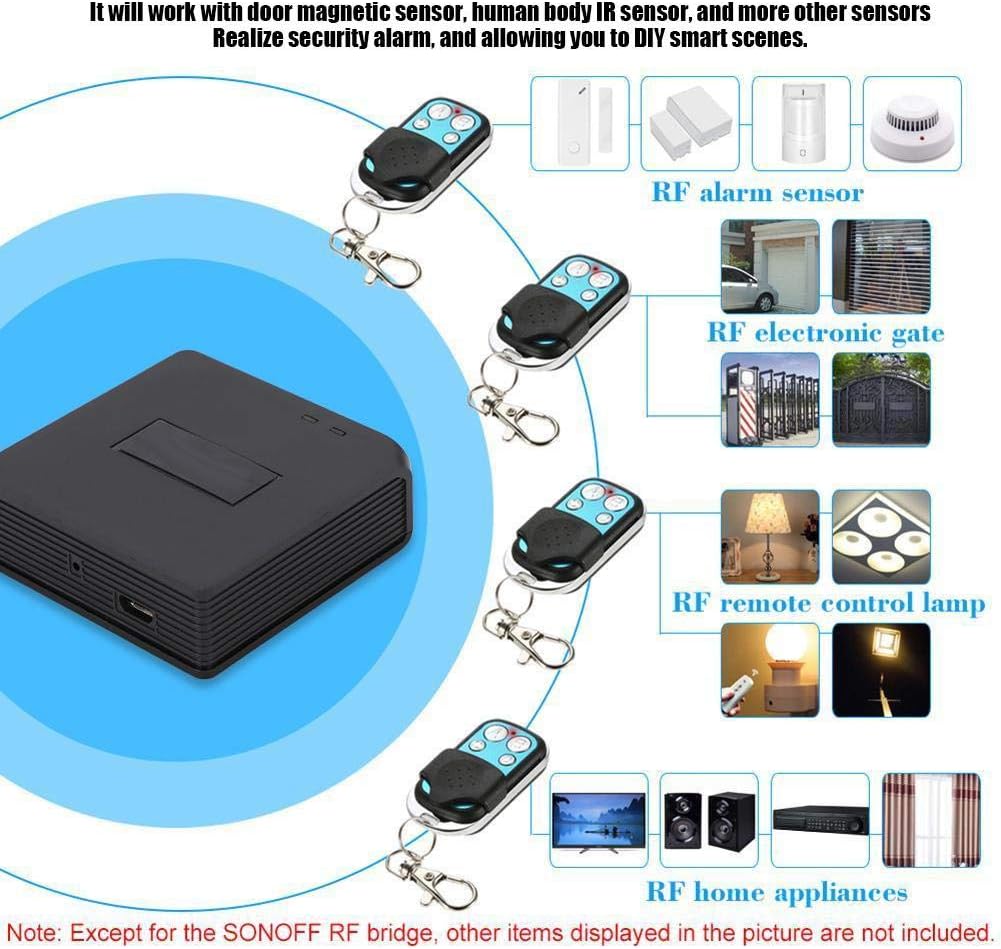 control rf devices with google home