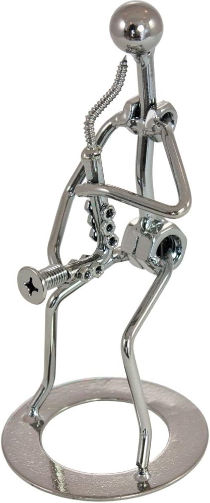 Chamberlain Music Nuts & bolts iron man figurine - saxophonist