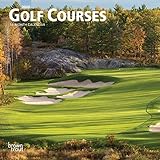 Golf Courses 2020 7 x 7 Inch Monthly Mini Wall Calendar, Golfing Sports by