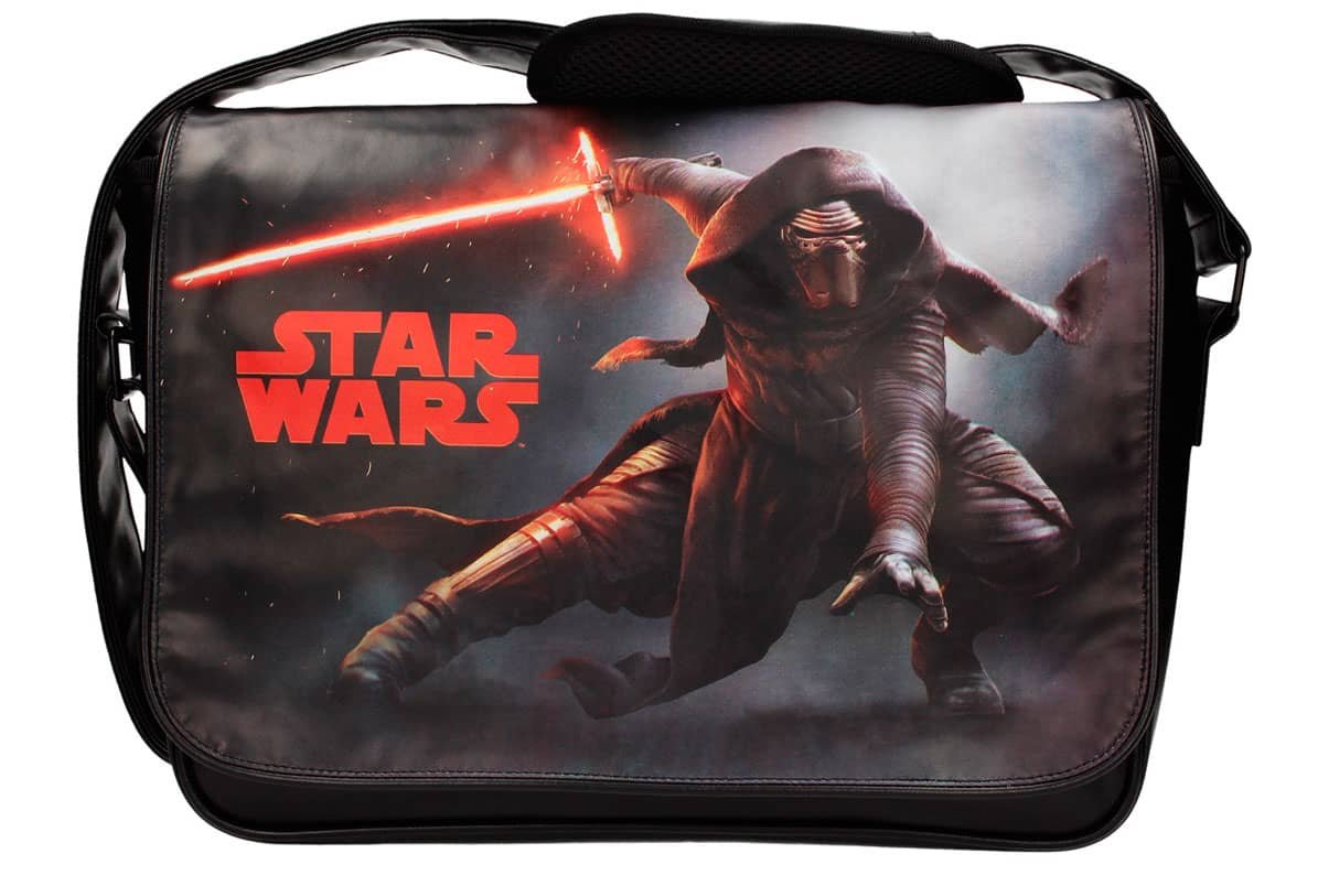 KYLO SABLE BOLSO BANDOLERA SOLAPA STAR WARS EP7