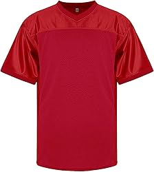 RE-HUO Blank Football Jersey Mesh Practice Athletic