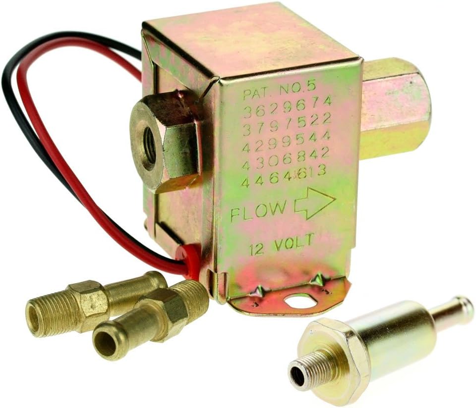 12V Electric Fuel Pump Universal Diesel or Petrol Amazon.co.uk Car & Motorbike