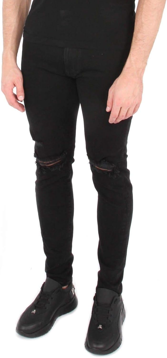 represent destroyer denim black