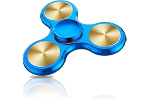 ATESSON Fidget Spinner Toy, 4 to 10 min Spins, Ultra Durable Stainless Steel, Bearing High Speed Precision Metal Material Hand Spinner