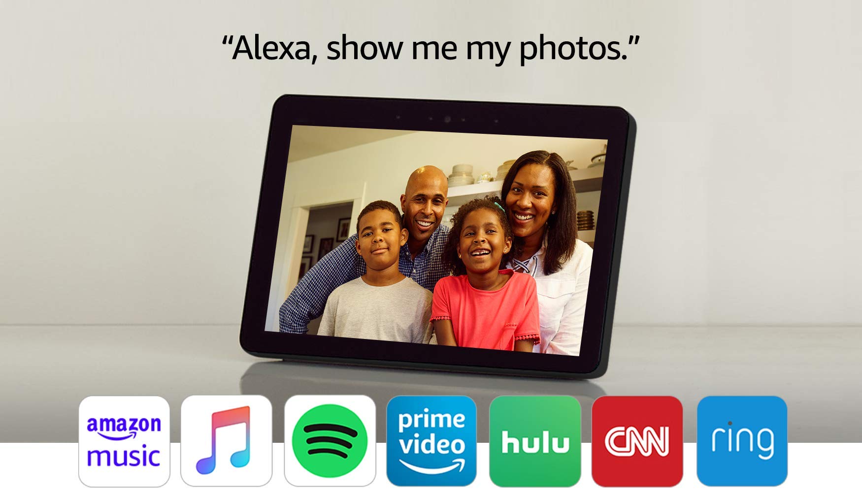 Voice Control Echo Show (2nd Gen) – Premium sound and a vibrant 10.1″ HD screen – Charcoal Voice Control Echo Show (2nd Gen) – Premium sound and a vibrant 10.1″ HD screen – Charcoal