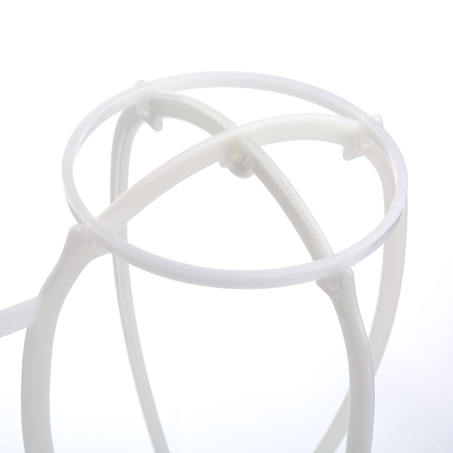 eNilecor 2 Pack Wig Hanger,Collapsible Wig Dryer Stand Hat Cap Holder, Portable Wig Hanging Display Tool(White)