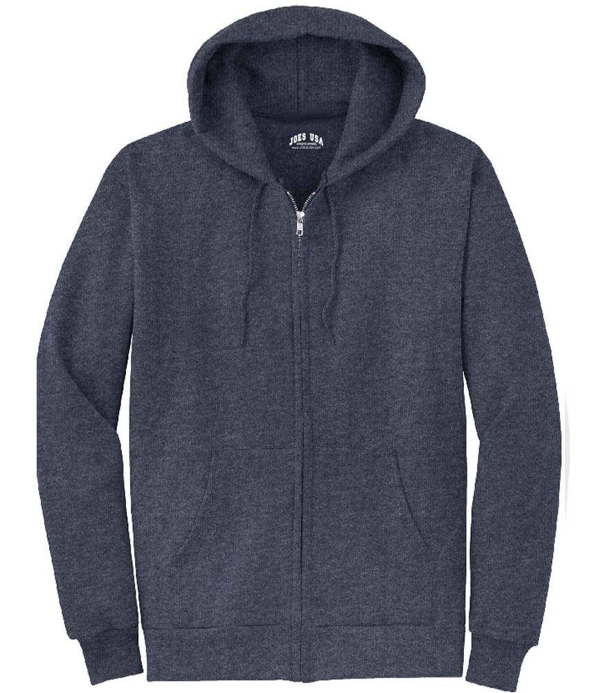 Joe's USA Full Zipper Hoodies - Hooded Sweatshirts