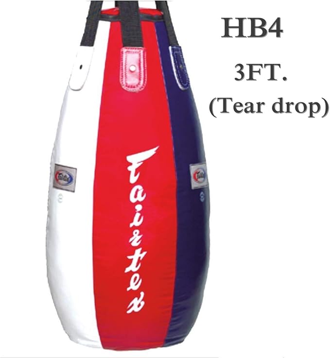 Fairtex Heavy Bag HB4 3FT Tear Drop Muaythai Punching Bag