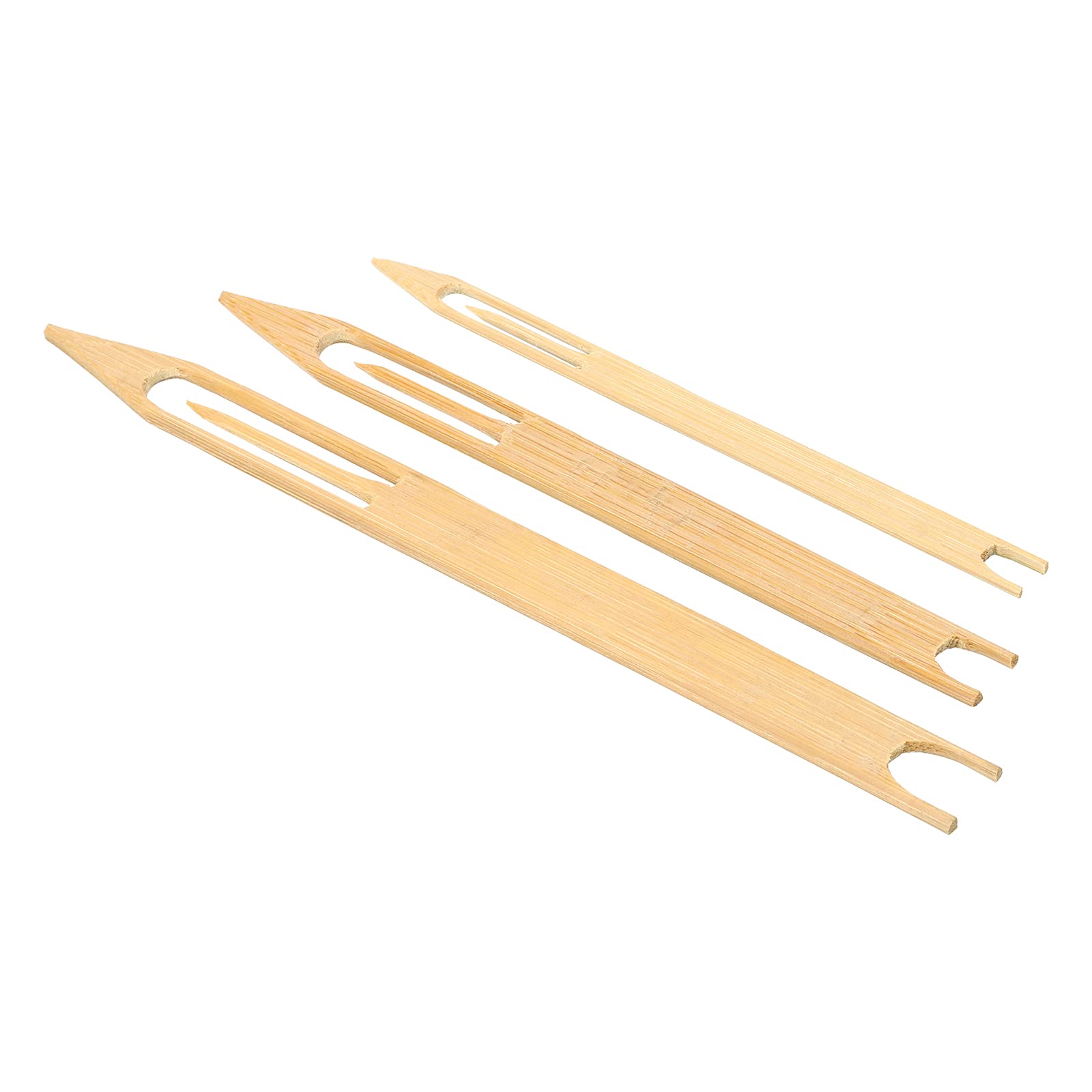 PATIKIL Netting Needle Shuttles Kit, Size 1# 3# 5# Bamboo Fishing Net Repair Line Mending Tool