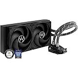 ARCTIC Liquid Freezer II 280 - Multi Compatible All-in-One CPU AIO Water Cooler, Compatible with Intel & AMD, Efficient PWM C