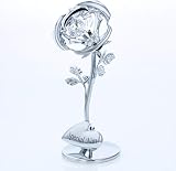 Crystocraft Special Nan Flower Ornament with Swarovski Crystal Elements view 6
