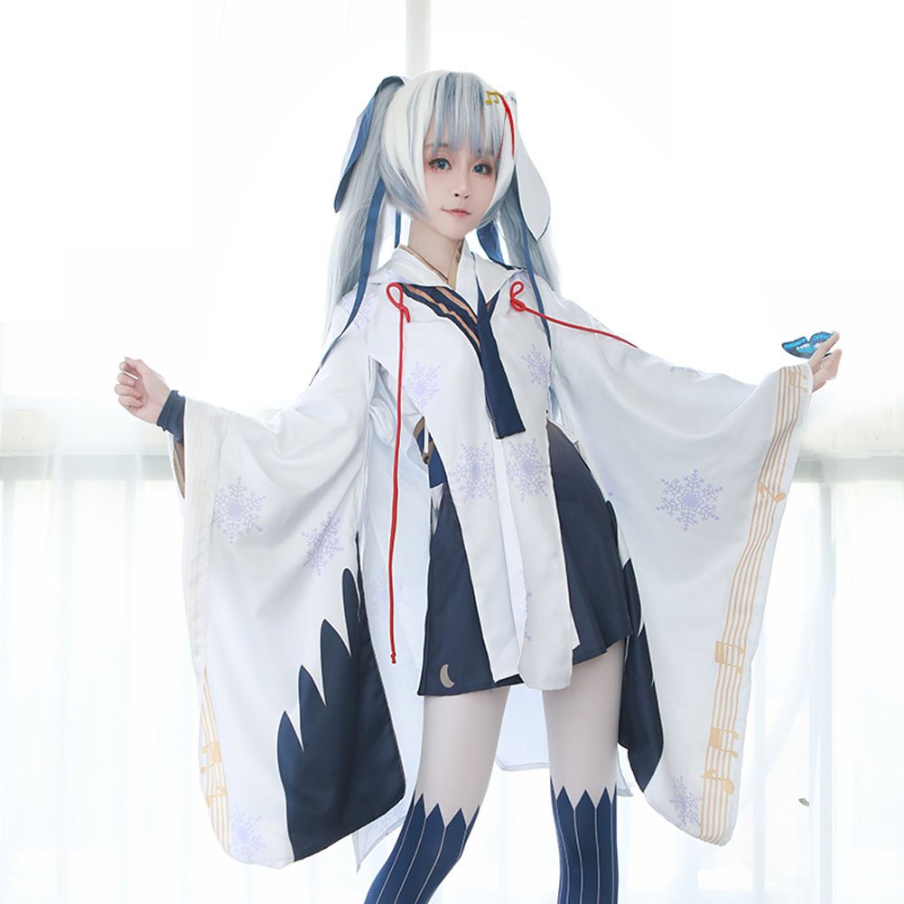 Xl 衣装 ウィッグ 雪初音ミク 雪の巫女 コスプレ衣装 コスプレウィッグ 浴衣 着物 和服 文化祭ハロウィンコスチューム ボーカロイド Vocaloid Xl 衣装 ウィッグ B07dr5ss1y コスチューム はこぽす対応商品 Www Porticodemexico Com