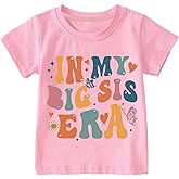 Toddler Big Sis Era Graphic Shirts Baby Girl Big Sister T-Shirt Short Sleeve Big Sis Tops Cute Summer Outfit 2-7Years