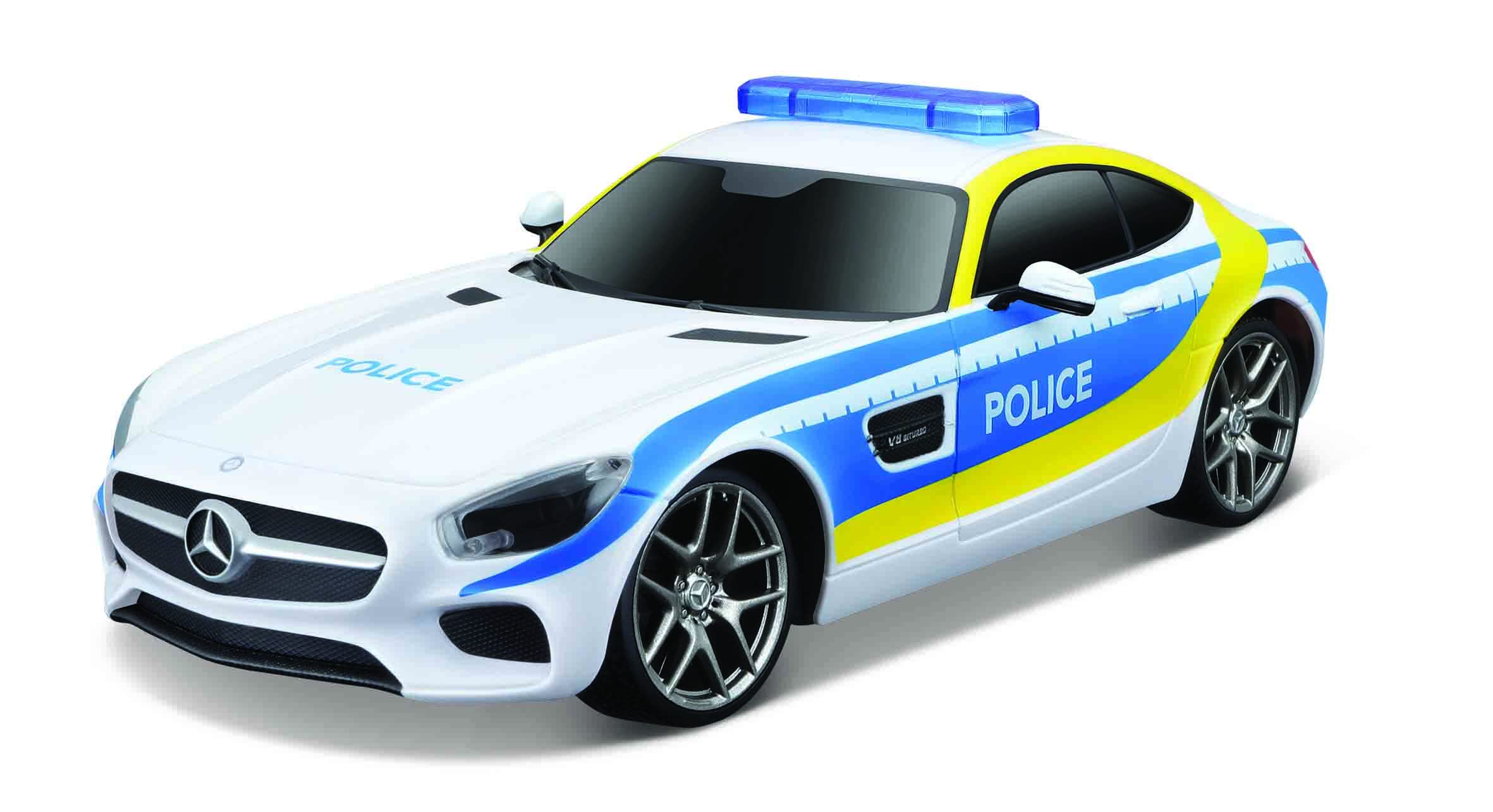 Maisto Tech R/C MERCEDES AMG GT Police Car - 2.4GHZ - 1:24 Scale