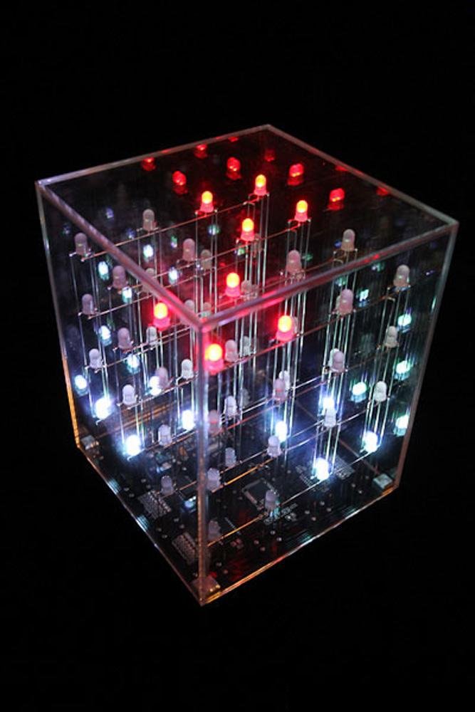 HypnoCube 4 Cube, Animated Light Sculpture