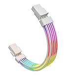 Sirlyr 8 Pin RGB GPU Cable,RGB PSU Cables Extension
