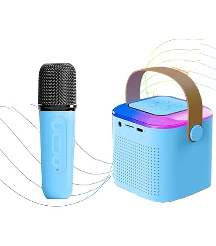 Microphone For Kids JYPS For Kids - Portable Bluetooth Speaker With 2 ...