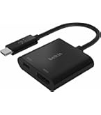 Amazon.com: Belkin USB-C to VGA + Charge Adapter - USB-C to VGA