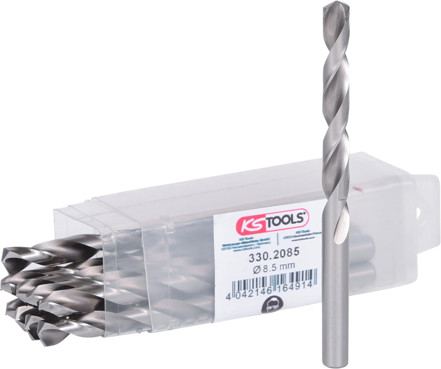 Ks Tools HSS-G 8.5mm Twist Drill (10 Pieces) — image 1