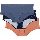 Calvin Klein Women Hipster, 3-pack (Blue, M)